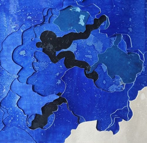 Blue - Black, in 9,5 cuts - 2024